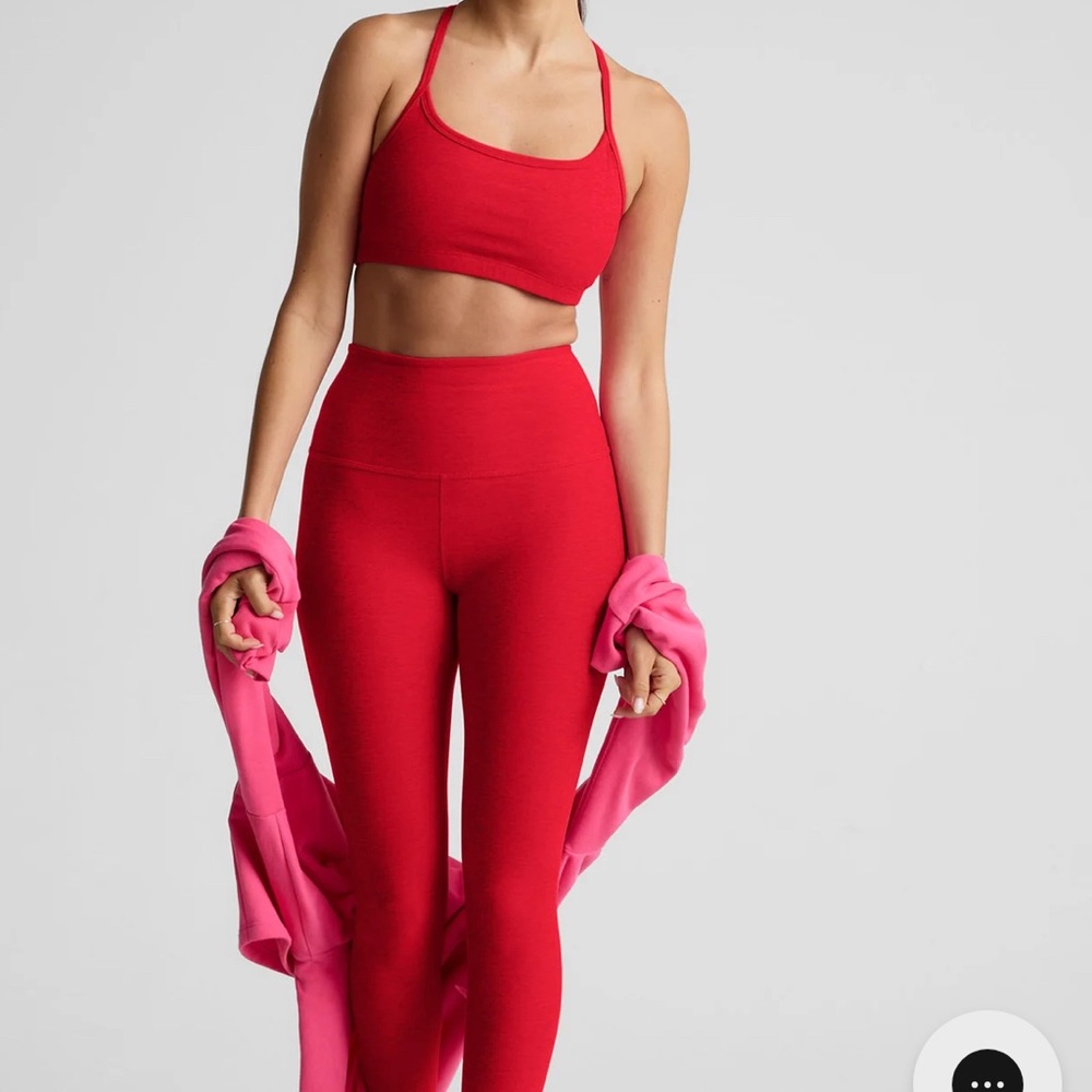 Beyond Yoga Spacedye Leggings - Candyapple Red